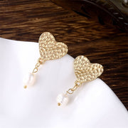 Trendy Pearl Long Earrings