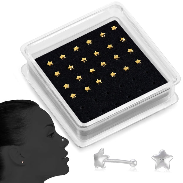 Stainless Steel Nose Studs Rings